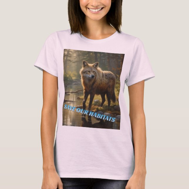 SAVE OUR HABITATS T-Shirt (Front)