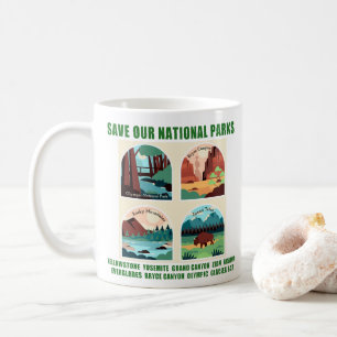 Save Our National Parks Coffee Mug