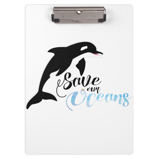Save our Oceans Clipboard (Front)