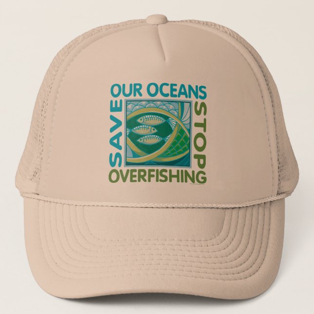 Save Our Oceans Trucker Hat (Front)