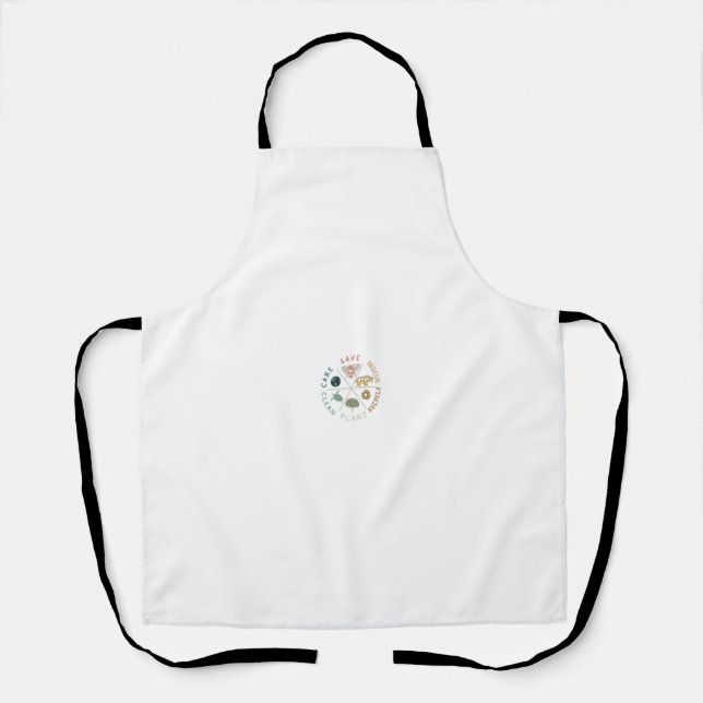 🌎💚 Save Our Planet 🌿 Apron (Front)