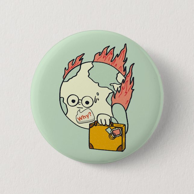 Save Our Planet - Earth Day 2 Inch Round Button (Front)