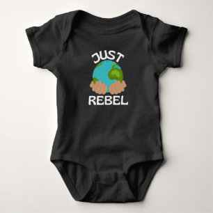 Save Our Planet Extinction Rebellion Climate Care Baby Bodysuit