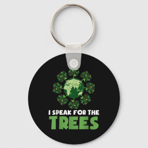 Save Our Planet For Environmental Protection Trees Keychain