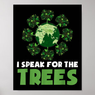 Save Our Planet For Environmental Protection Trees Poster