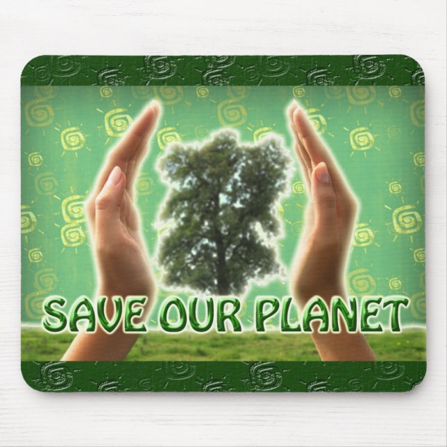 Save Our Planet Mousepad (Front)
