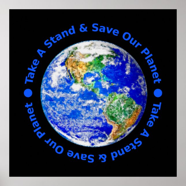 Save Our Planet Poster (Front)