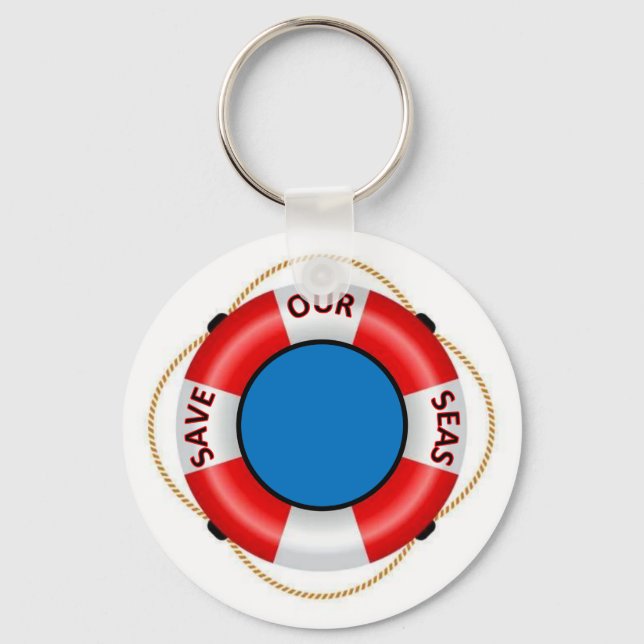 SAVE OUR SEAS Keychain (Front)
