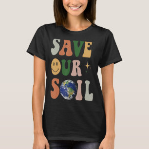 Save Our Soil Support Save Soil Movement With Sadh T-Shirt