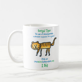 Save our Tiger Coffee Mug