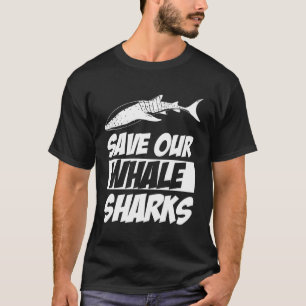 Save Our Whale Sharks Cool Animal T-Shirt