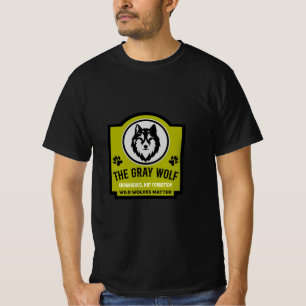 Save Our Wolves Wild Life Protection T-Shirt