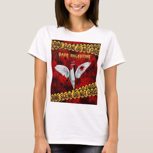 Save Palestine T-shirt, Free Palestine  T-Shirt (Front)
