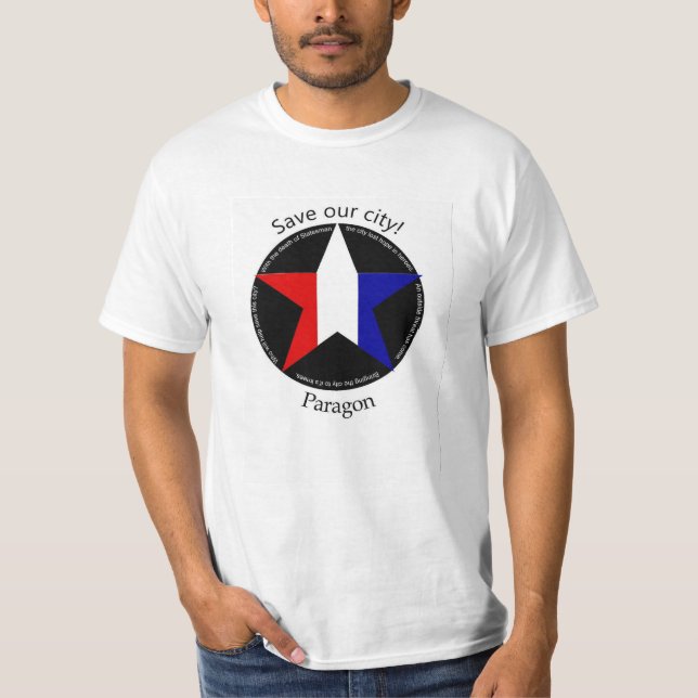 Save Paragon City T-Shirt (Front)