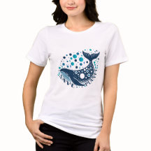 Save planet whale artwork for eco awareness