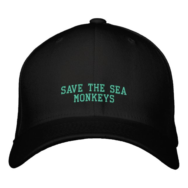 SAVE SEA MONKEYS - HAT (Front)