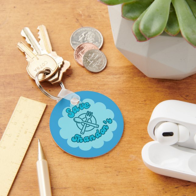 SAVE SHANDON'S - Rob's Diner - The Crossing  Keychain (Desk)