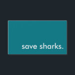 save sharks. business card<br><div class="desc">.. asyrum .</div>