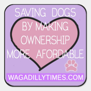 SAVE SHELTER DOGS sticker