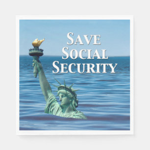 Save Social Security Napkin