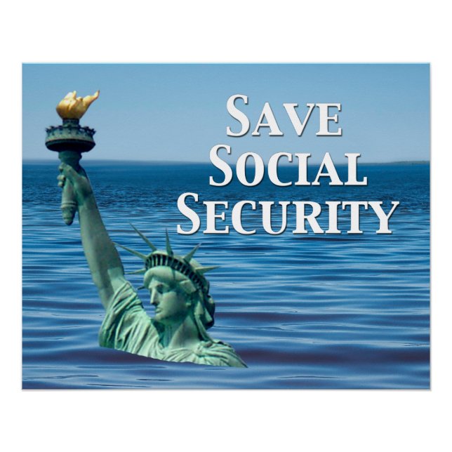 Save Social Security Poster (Front)