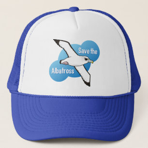 Save the Albatross (flight) Trucker Hat