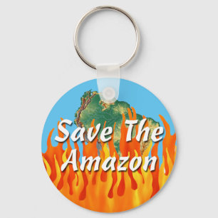 Save The Amazon Keychain