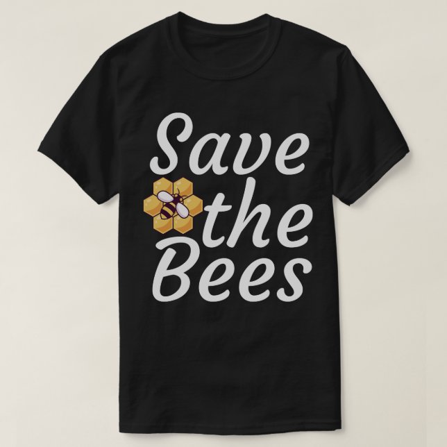 Save the bees 2 T-Shirt (Design Front)
