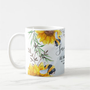 Save The Bees And You Save The World Personalized Coffee Mug