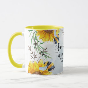 Save The Bees And You Save The World Personalized Mug