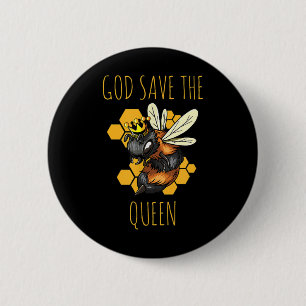 Save The Bees Beekeeper Environmental Protection _ 2 Inch Round Button