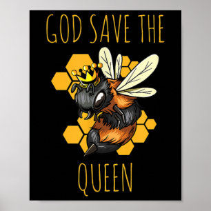 Save The Bees Beekeeper Environmental Protection _ Poster