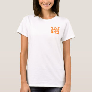 Save The Bees-bees-bee-nature-yellow-cute T-Shirt