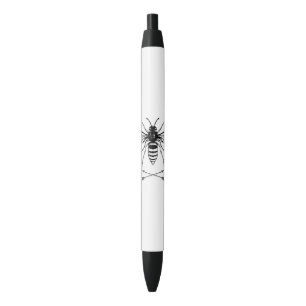 Save the bees black ink pen