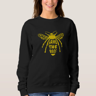Save The Bees! Funny Vintage Bee Designs For Men W Sweatshirt