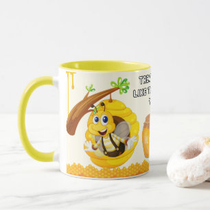 Save the Bees Inspirational Bee Honey Lover Gift  Mug