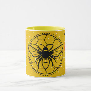 Save the Bees Inspirational Bee Honey Lover Gift Mug