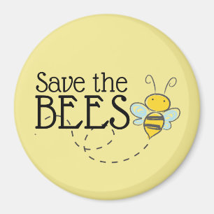 Save the Bees Magnet