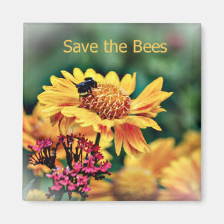 sAVE THE BEES MAGNET