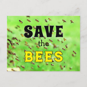 Save the Bees  Postcard