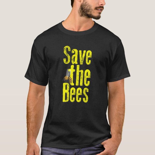 Save The Bees T-Shirt (Front)