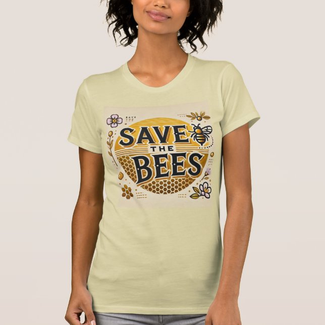 Save The Bees T-Shirt (Front)