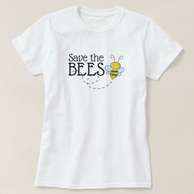 Save the Bees T-Shirt (Design Front)