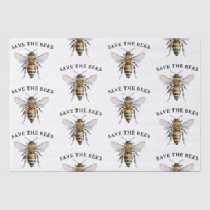 Save the Bees Tissue Paper