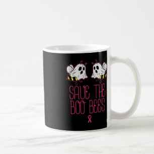Save The Boo Bees Breast Cancer Awareness Hallowee Coffee Mug