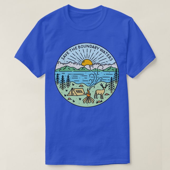 Save the Boundary Waters T-Shirt (Design Front)