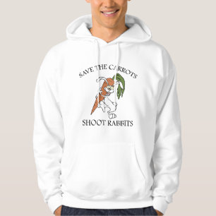Save The Carrots Shoot Rabbits Hoodie
