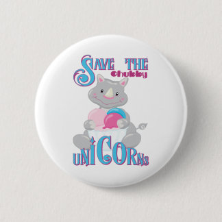 Save the Chubby Unicorns-RTLXg 2 Inch Round Button