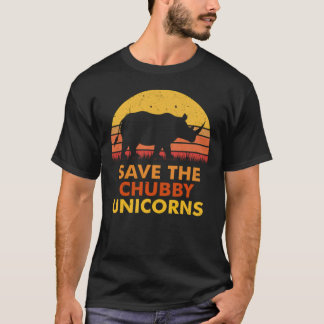 Save The Chubby Unicorns T Vintage elf  T-Shirt