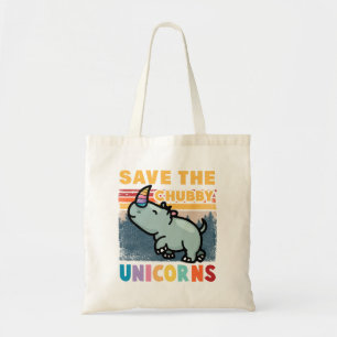 Save The Chubby Unicorns Tote Bag